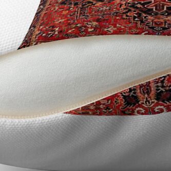 Alternative Ansicht von Heriz Antiker Vintage Boho Perserteppich Druck Dekokissen