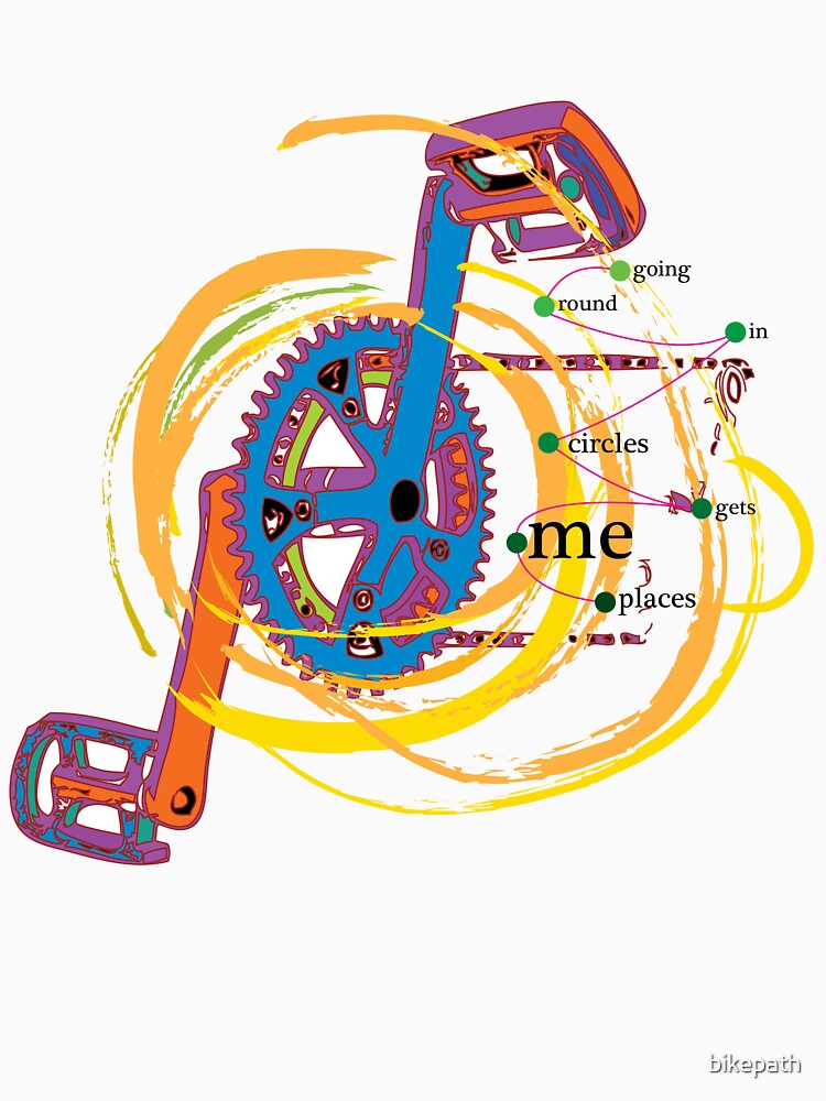 Going Round in Circles gets me Places by bikepath