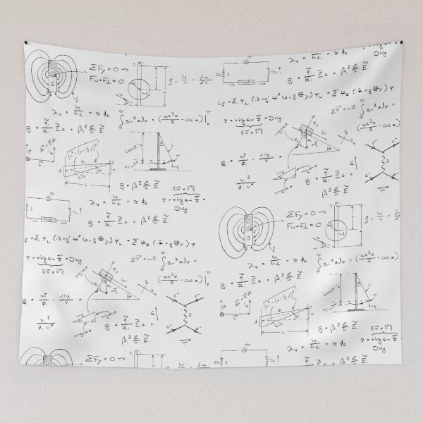 Item preview, Physics diagrams and formulas designed and sold by UDDesign.