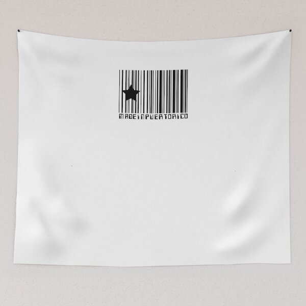 Item preview, Made In Puerto Rico - Barcode Travel Souvenir designed and sold by BlueRockDesigns.