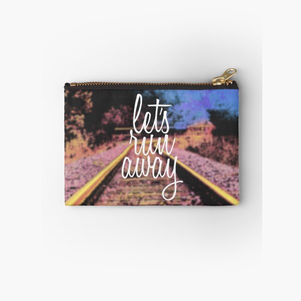Item preview, "Let's Run Away" Train Tracks designed and sold by Blkstrawberry.