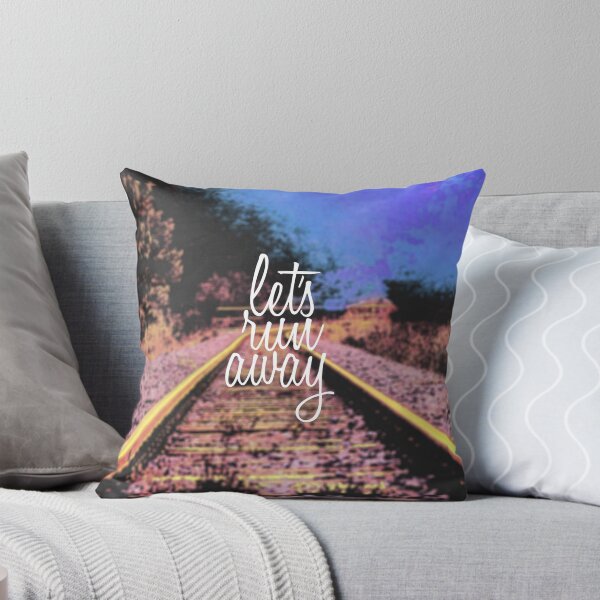 Item preview, "Let's Run Away" Train Tracks designed and sold by Blkstrawberry.
