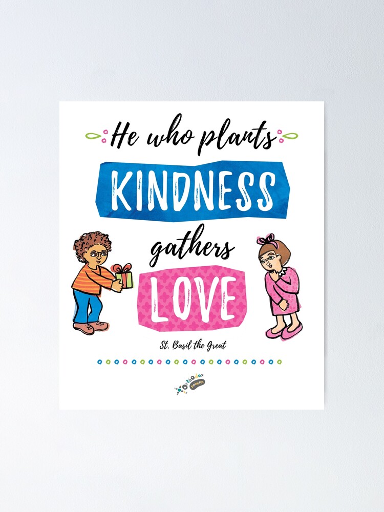 Alternate view of St. Basil quote Poster