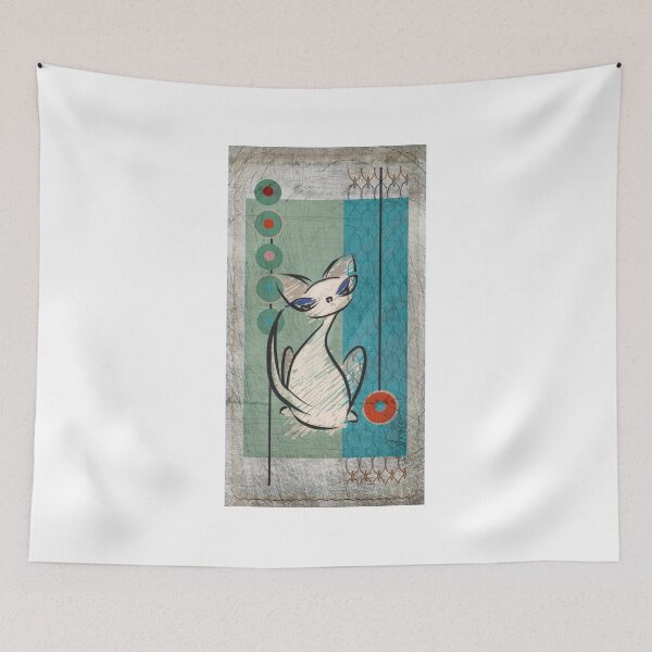 Item preview, Mid Century Modern: Lil Miss Purrfect designed and sold by Alma Lee.