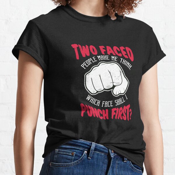 Two Faced People Classic T-Shirt