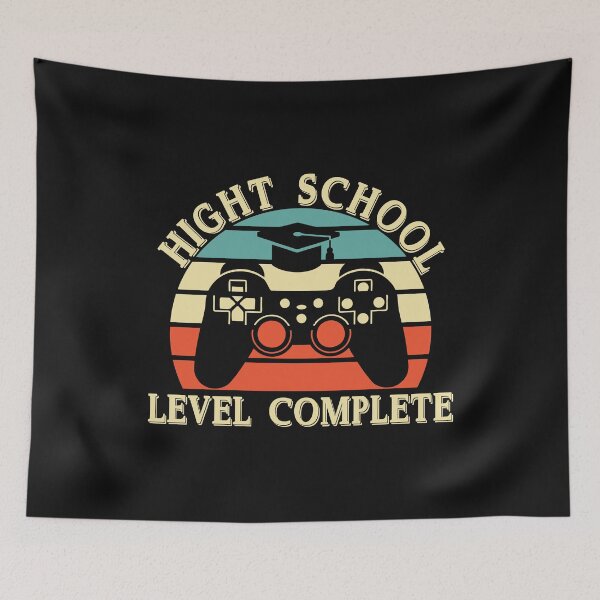 Item preview, High school level complete Game Lover Gaming Graduation Gift  designed and sold by alenaz.
