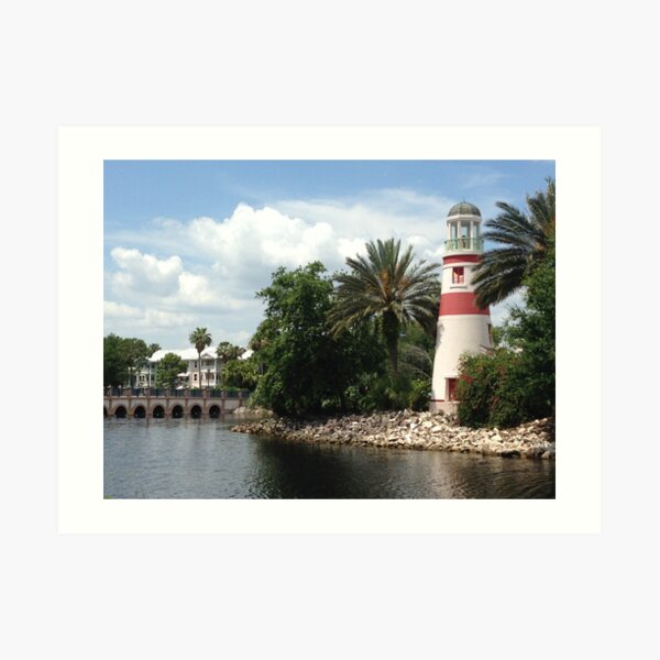 Old Key West Resort Art Print