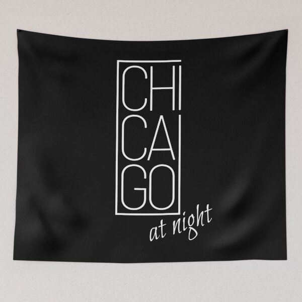 Item preview, Chicago at Night Souvenir designed and sold by peter2art.