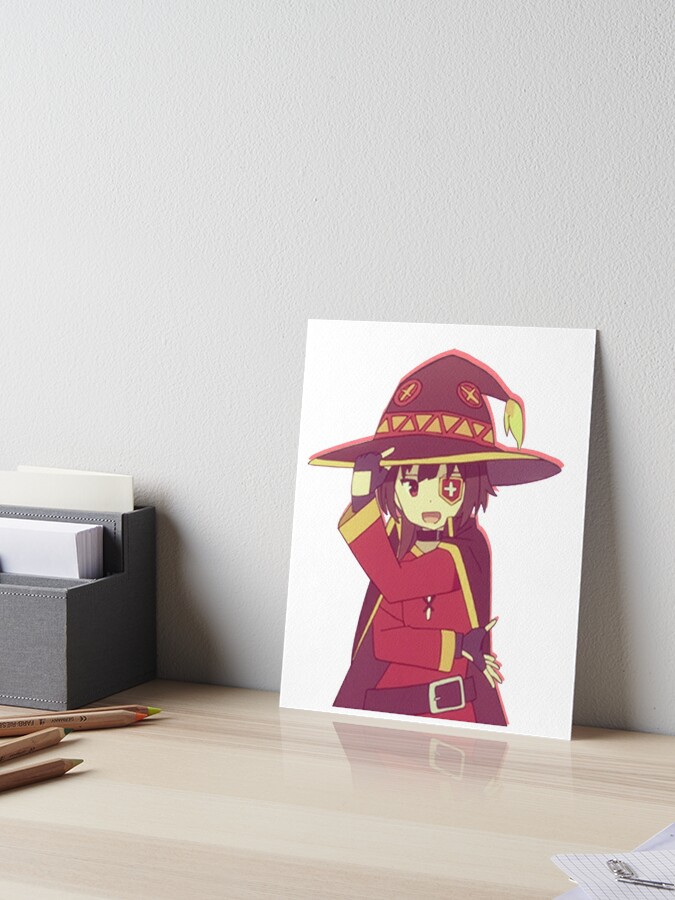 MEGUMIN - SAD JAPANESE ANIME AESTHETIC Wood Wall Art by Poser_Boy