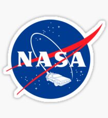NASA Back 2 Future Sticker