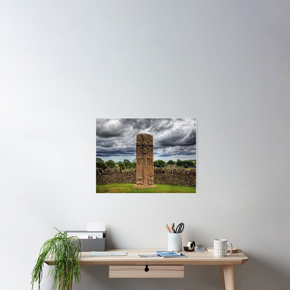 Aberlemno Pictish Cross - Scotland Poster