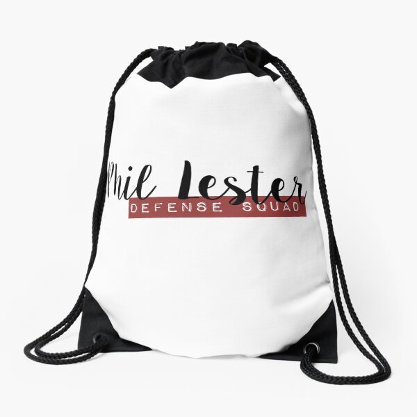 Phil Lester Defense Squad Drawstring Bag