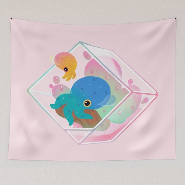 Item preview, Ocean terrarium - Bobtail squids designed and sold by pikaole.