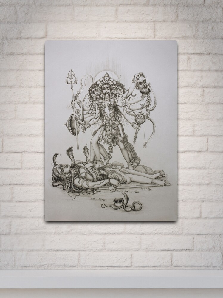 Buy Raviour Lifestyle Kali maa sterling silver pendant mahakali for  blessings Silver Locket Online at Best Prices in India - JioMart.