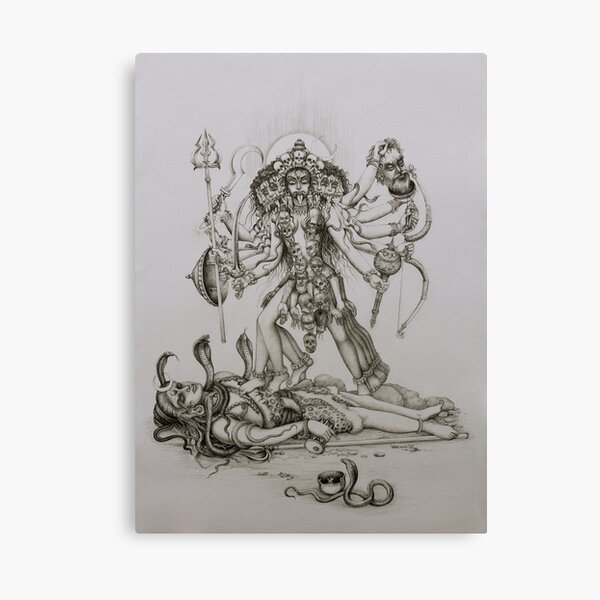Kali Drawing - HelloArtsy