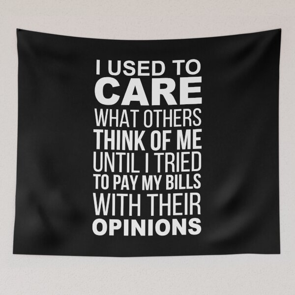 Item preview, Opinions and bills white typography designed and sold by mrhighsky.