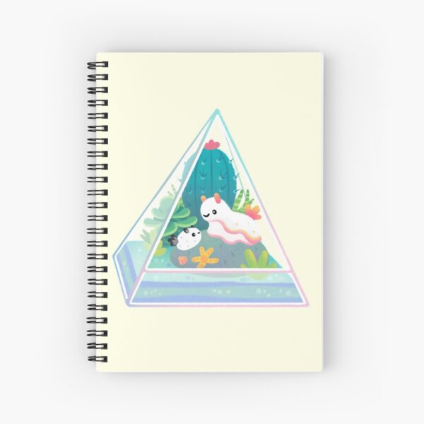 Ocean terrarium - Sea slug Spiral Notebook