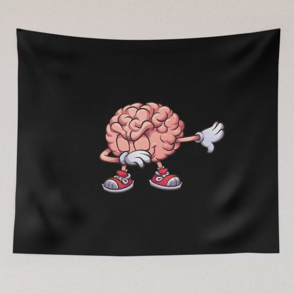 Item preview, Dabbing Brain - Funny Geek Biology Dance designed and sold by PrintPress.
