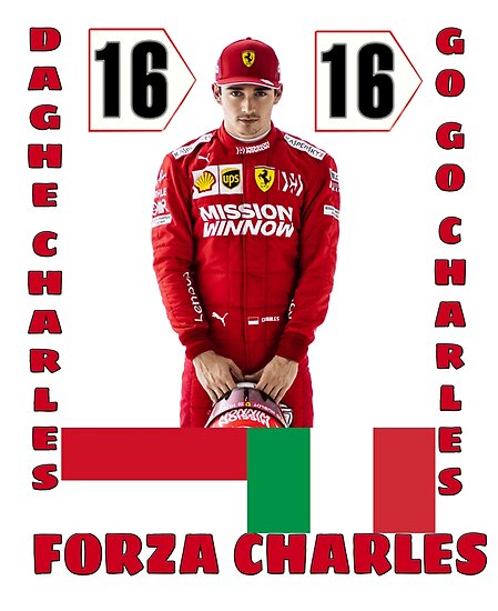 "Charles Leclerc" Poster by F1Exclusive | Redbubble