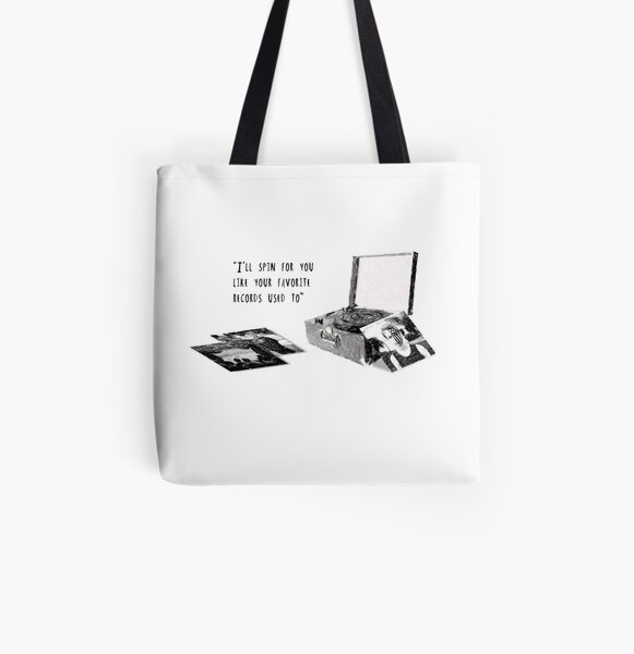 Favourite Record All Over Print Tote Bag