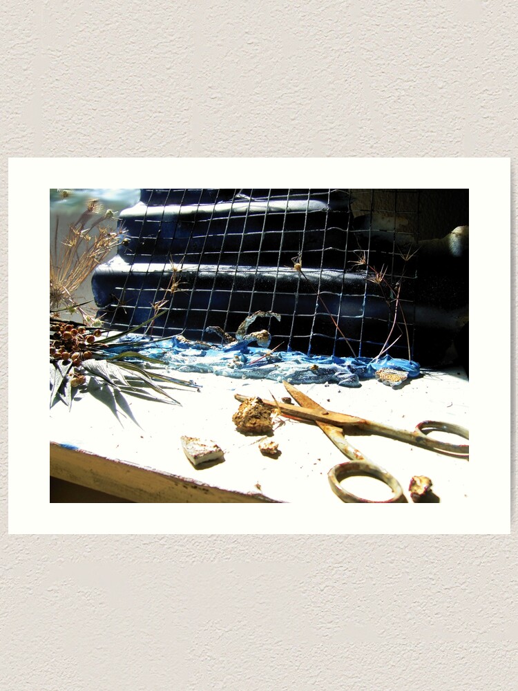 Alternate view of Swimming Composition Art Print
