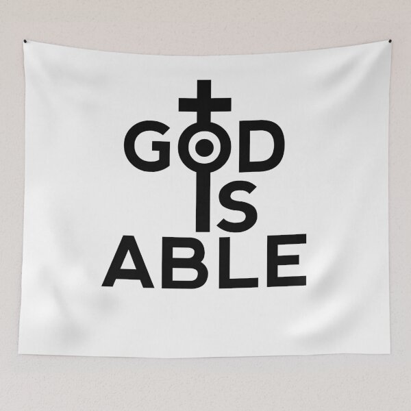Item preview, God is good - God is capable - God is good designed and sold by GoodNewsDesign.