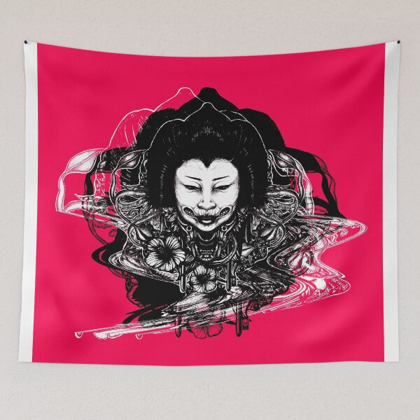 Item preview, Geisha Red designed and sold by fakeface.