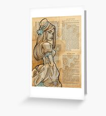 The Iron Woman 9 Greeting Card