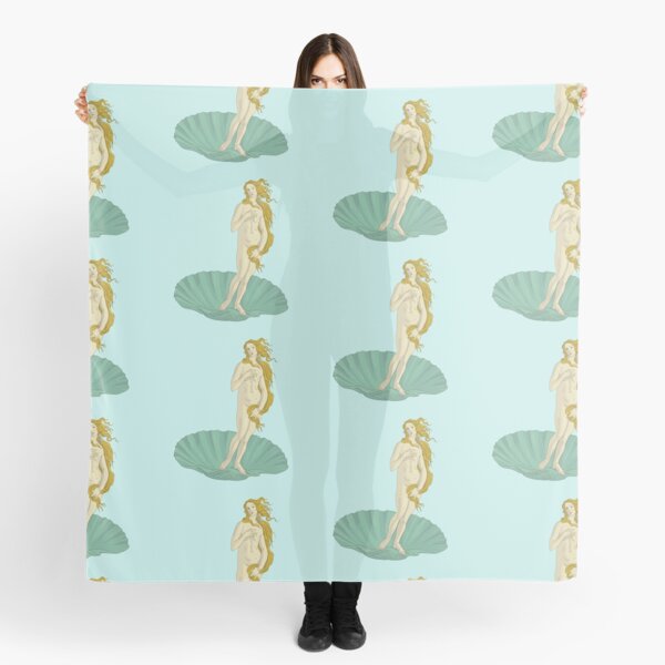 Botticelli's The Birth of Venus Painting Scarf