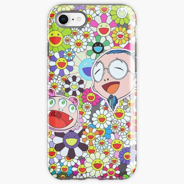 Murakami and Happy Flowers iPhone Tough Case
