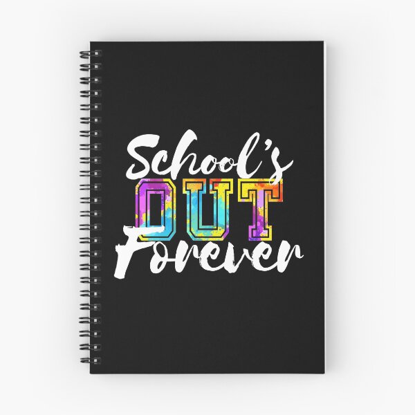 Item preview, School's out forever Happy last day of school gift for teacher student  designed and sold by alenaz.