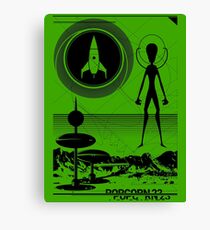 50s space Canvas Print