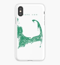 Cape Cod Map iPhone Case