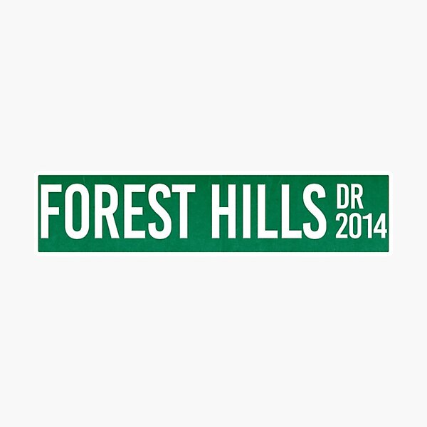 J Cole Forest Hills Photographic Print