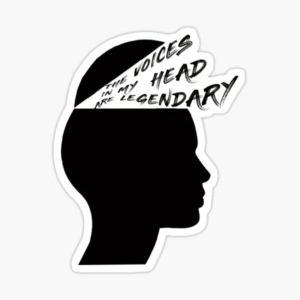 Artikel-Vorschau von Voices In My Head - Shinedown Übersetzung und Songtext, Lyrics, Liedtexte, designt und verkauft von Dave Harris.