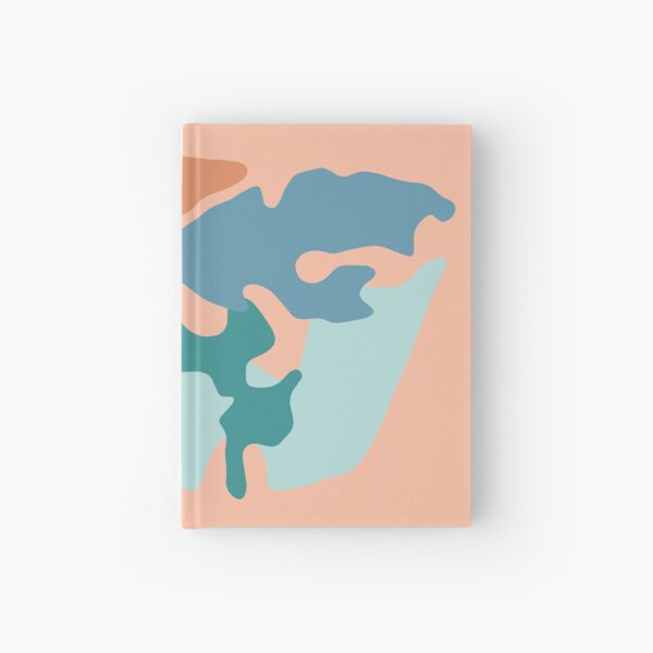 Abstract Pastels Hardcover Journal