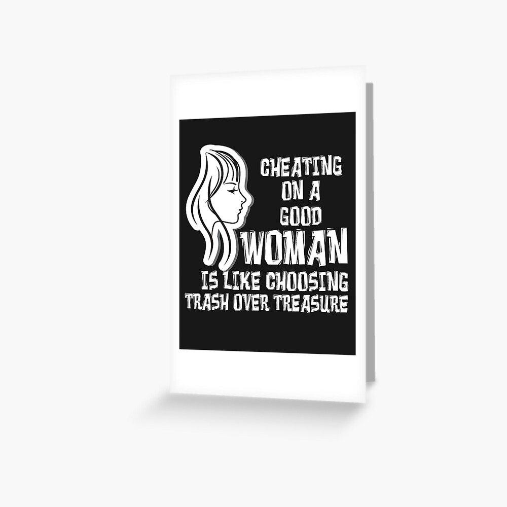 Anti Cheating Cheating Greeting Card For Sale By Horstdesigns Redbubble 9076