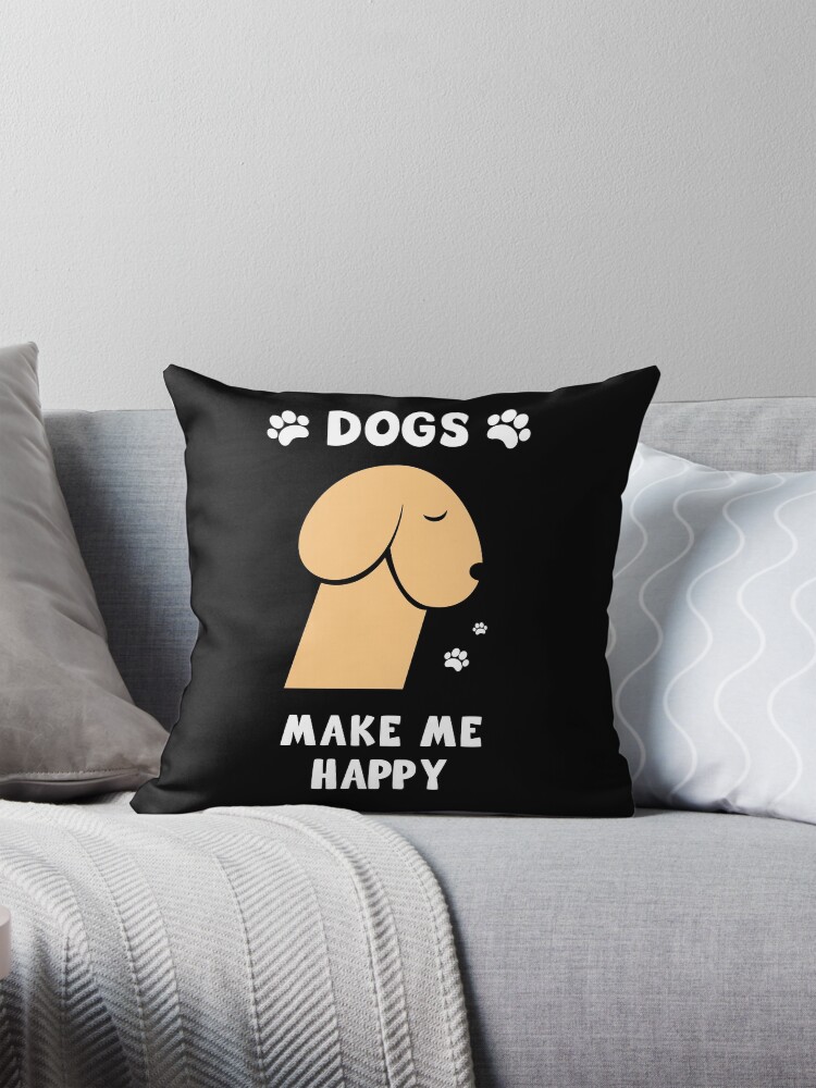 Kissen for Sale mit "Hund Pfoten Schwanz Schwanz Hunde Liebe Pfote Happy  Penis Doggy Bitch Funny Girl Geburtstagsgeschenk Frau" von FridayFusion |  Redbubble