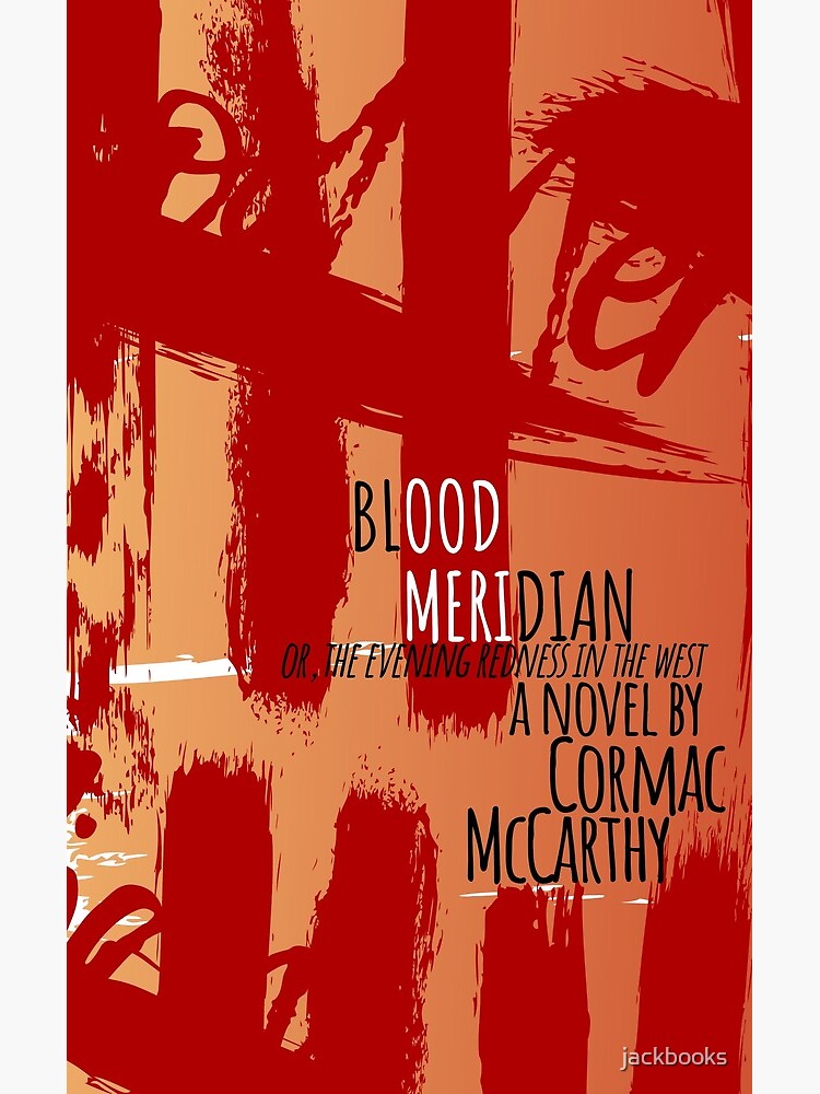Blood Meridian - Book cover design Greeting Card for Sale by jackbooks