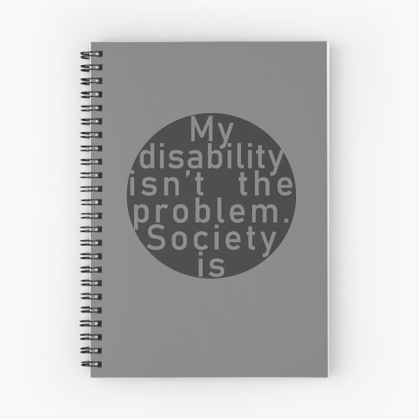 Item preview, Disability Isn't The Problem Society Is designed and sold by GetItGiftIt.