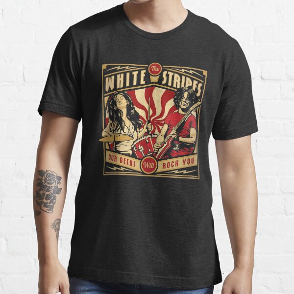 Jack and Meg Stripes Essential T-Shirt