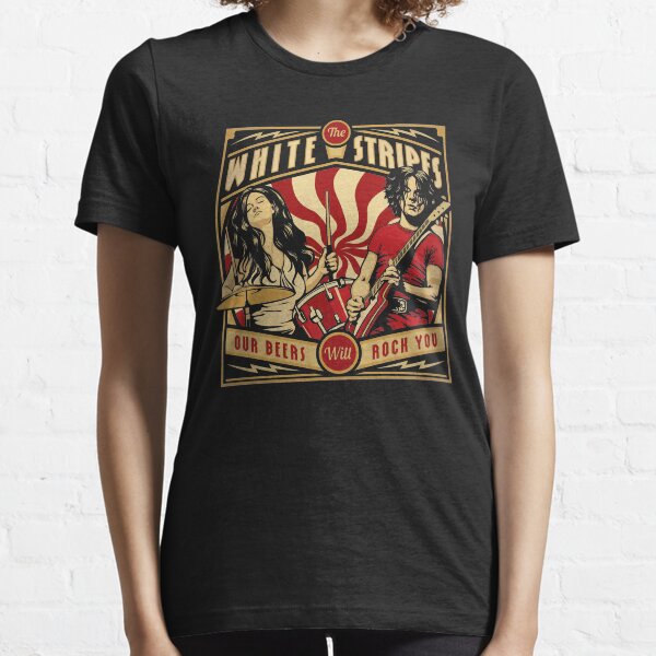 Jack and Meg Stripes Essential T-Shirt