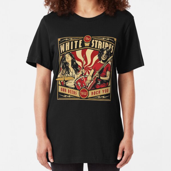 Jack and Meg Stripes Slim Fit T-Shirt