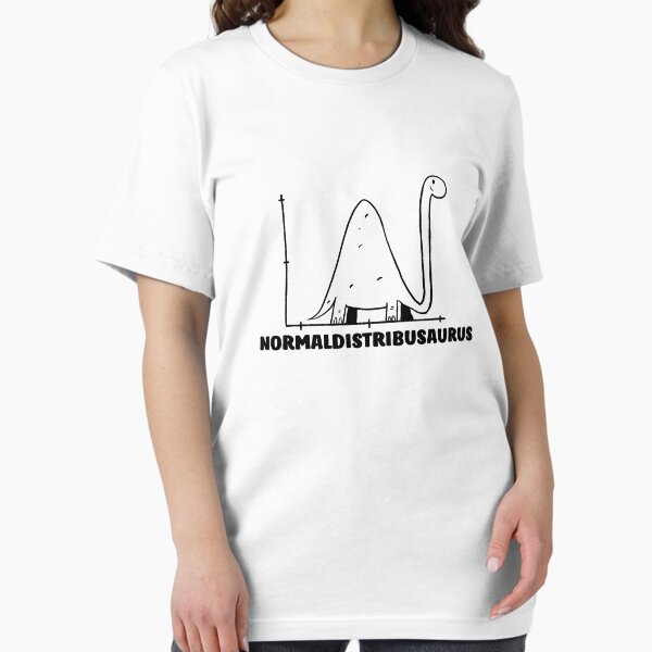 Item preview, Normaldistribusaurus Normal Distribution II - Funny Math Gift designed and sold by mimamour.