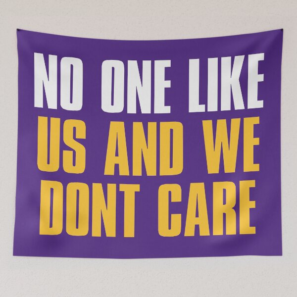 Item preview, No One like Us and We dont care, Minnesota Sports Purple designed and sold by elhefe.