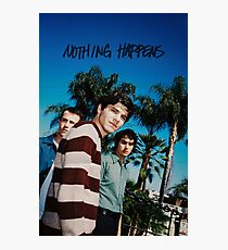 vintage wallows poster Photographic Print