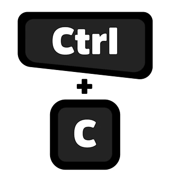 Artwork thumbnail, Ctrl + C  - Computer Programming - Light Color by Programming Jokes