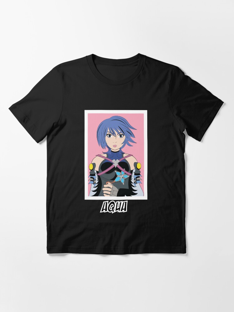 Alternate view of Aqua Kingdom Hearts Essential T-Shirt
