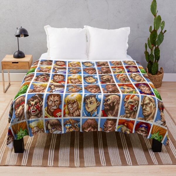 Item preview, Super Street Fighter II - Character Select designed and sold by pixel8tees.
