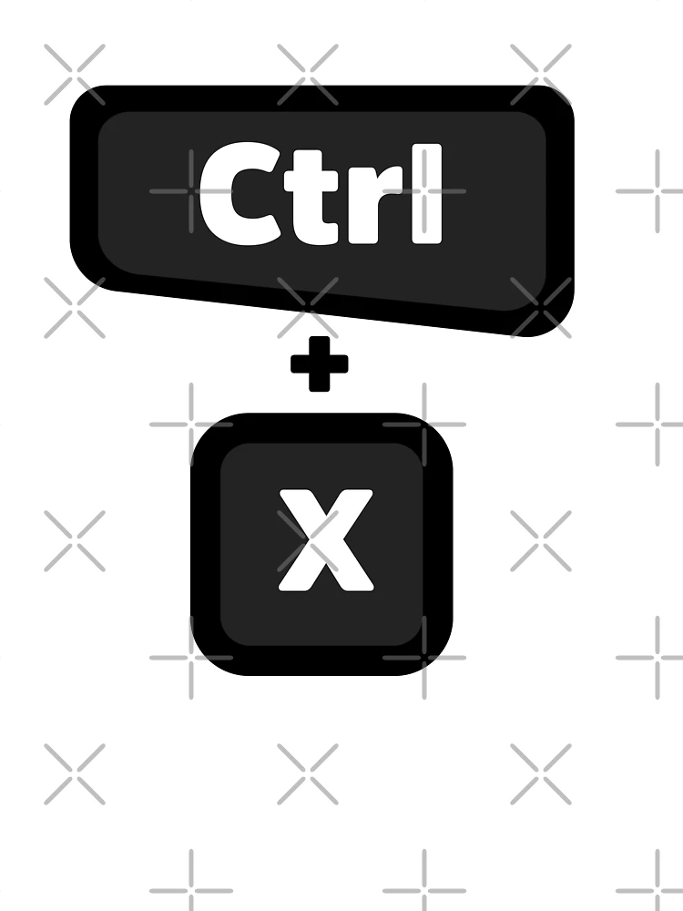 Thumbnail 4 of 4, Boxy T-Shirt, Ctrl + X  - Computer Programming - Light Color designed and sold by Programming Jokes.